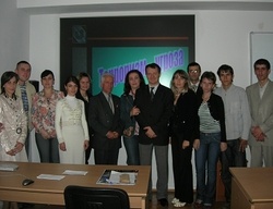 Участники встречи в Учебно-методическом центре ГУ МЧС России по Кабардино-Балкарской республике