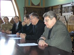 Встреча делегации Российского союза молодых ученых с руководителями Ульяновского государственного университета
