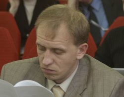 Председатель Алтайского регионального отделения Российского союза молодых ученых Евгений Попов