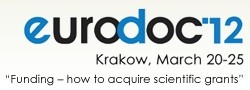 Символика ежегодной конференции Ассоциации ЕВРОДОК (EURODOC), прошедшей в 2012 году