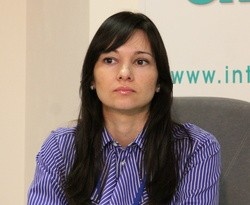 Член Совета, Председатель Томского регионального отделения Российского союза молодых ученых Елена Рыбалкина