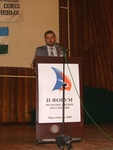 Выступает Помощник Президента Чеченской республики Тимур Алиев