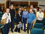Представители национальных организаций молодых ученых из России, Литвы, Польши, Словении и Эстонии