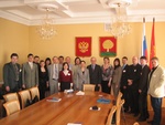 Участники заседания выездной секции в Избирательной комиссии Липецкой области