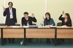 Голосование на заседании Совета Российского союза молодых ученых