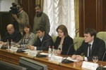 Представители Российского союза молодых ученых, выступает Заместитель председателя Совета Наталия Подвойская
