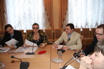 Участники круглого стола – члены Совета Регионального отделения Российского союза молодых ученых в Республике Башкортостан