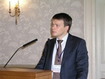 Выступает Председатель Совета Российского союза молодых учёных Александр Щеглов