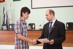Награждение победителей Олимпиады студентов высших учебных заведений по информатике и информационным технологиям 2012 года