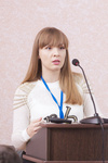 Выступает член Совета, Председатель Ростовского регионального отделения Российского союза молодых ученых Вера Бутенко