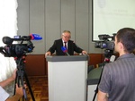 Выступает Министр образования и науки Кабардино-Балкарской Республики Пшикан Семенов