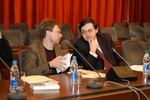 Представители интернет-сообщества Scientific.ru (слева направо): Дмитрий Кожевников и Владислав Измоденов