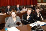 Участники заседания в Президиуме Российской академии наук