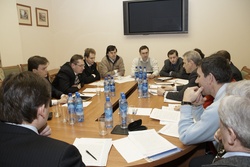 Участники встречи в Министерстве образования и науки Российской Федерации