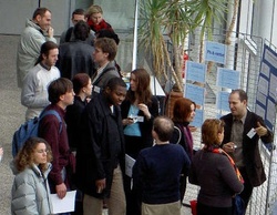 Молодые ученые на мероприятии Ассоциации ЕВРОДОК, фотография с сайта http://www.eurodoc.net/