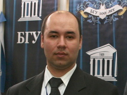 Член Совета, Председатель Регионального отделения Российского союза молодых ученых в Республике Башкортостан Айрат Назыров
