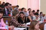 Участники секции "Межсекторное взаимодействие науки, бизнеса и власти в инновационной сфере: проблемы и тенденции"