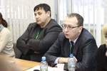 Представитель Чеченского регионального отделения Ислам Мусаев и Заместитель председателя Пензенского регионального отделения Сергей Геращенко (слева направо)