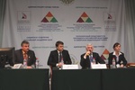 Пресс-конференция по завершении торжественного открытия I Форума молодых ученых Сибирского федерального округа