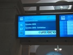 Информационный экран в Венском техническом университете