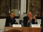 Панельная дискуссия "Традиционная и новая энергия: серьезное испытание для исследователей", выступает Вице-президент DFG Петер Функе