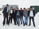 Участники Форума на горе Эльбрус (высота – 4200 метров)