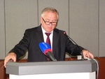 Выступает Министр образования и науки Кабардино-Балкарской Республики Пшикан Семенов