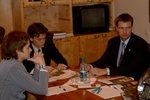 Слева направо: Светлана Макарова, Александр Щеглов, Сергей Сорокин