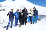 Участники VIII Форума молодых ученых Юга России на горе Эльбрус
